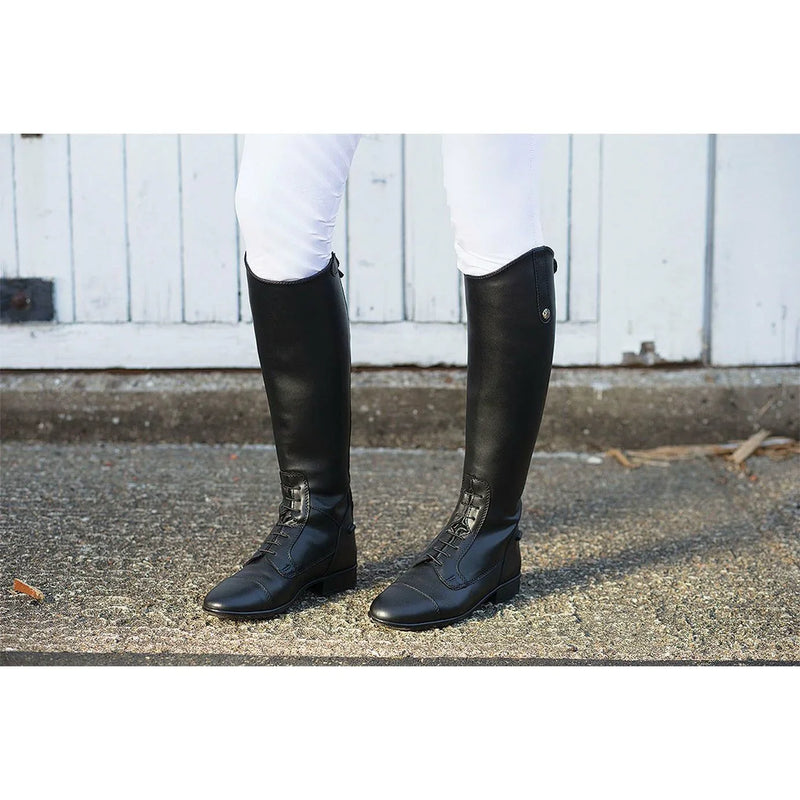 Mark Todd Tall Synthetic Field Boot - Black - Jalex Pet Products 