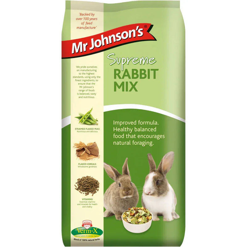 Mr Johnson's Supreme Rabbit Mix 2.25KG - Jalex Pet Products 