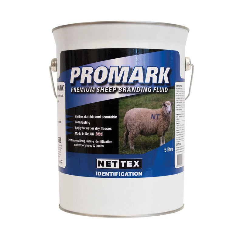 Nettex Agri Promark Branding Fluid - 5L - Jalex Pet Products 