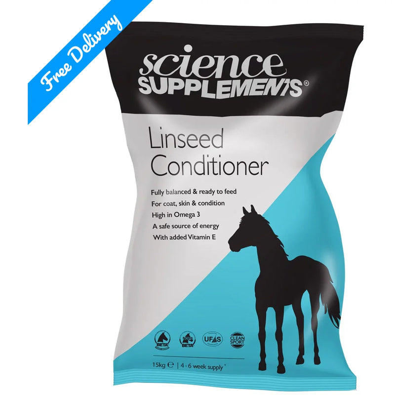 Science Supplements Linseed Contidioner 15 KG - Jalex Pet Products 
