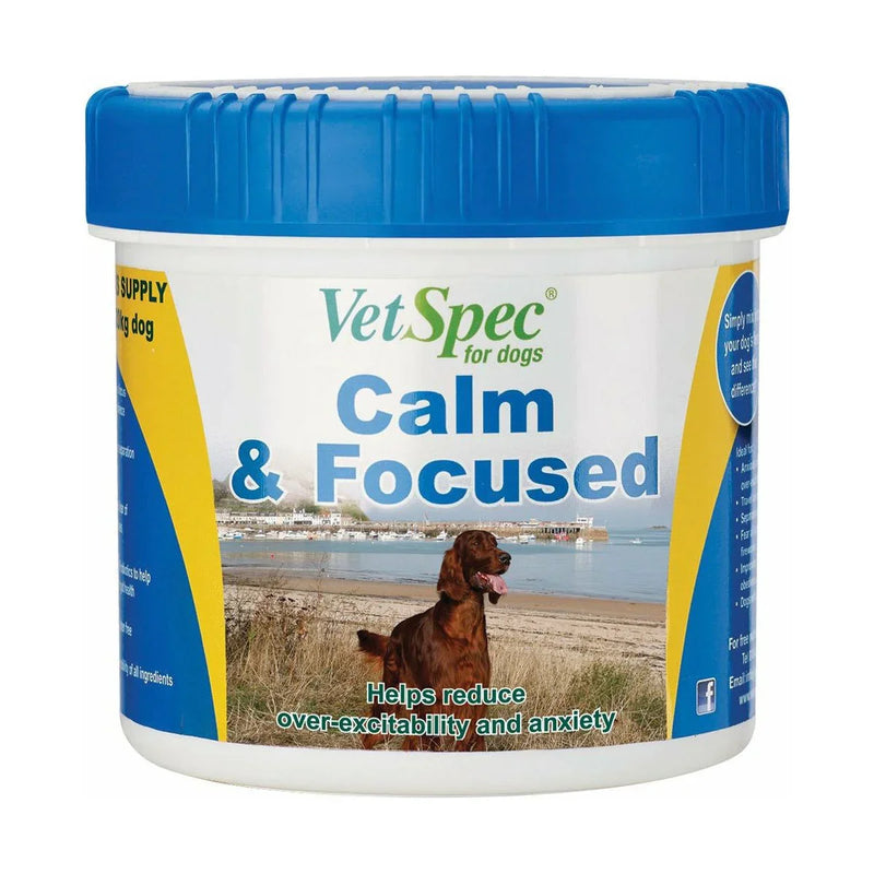 VetSpec Calm and Focused Formula Dog Calming Supplement - Jalex Pet Products 