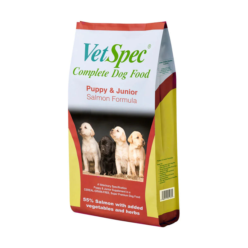 VetSpec Puppy & Junior Salmon Formula - Jalex Pet Products 