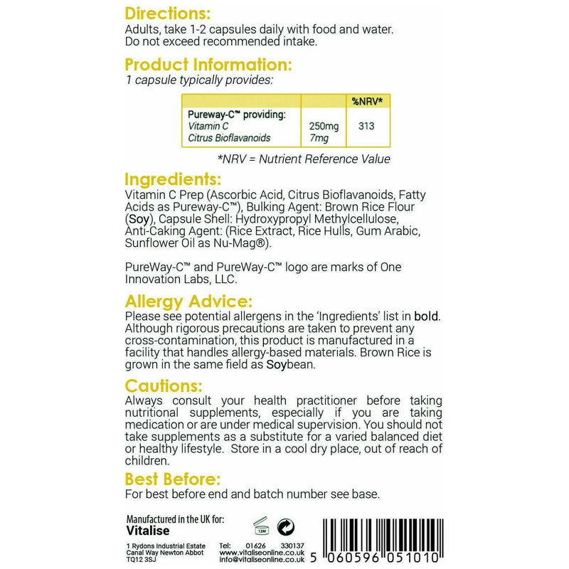 Vitalise Vitamin C Food Supplement - Jalex Pet Products 