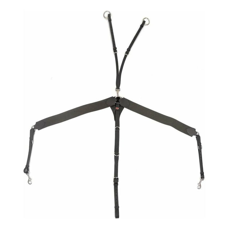 Whitaker Breastplate Ready To Ride Black - Jalex Pet Products 