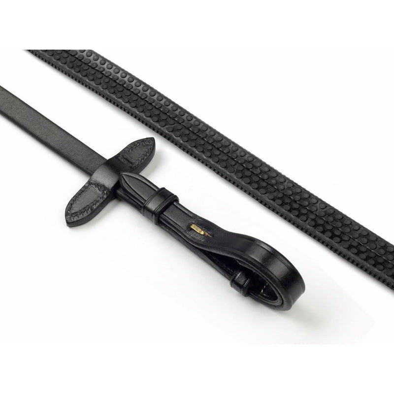 Whitaker Lynton 5/8" Rubber Reins With Dimpled Grip - Jalex Pet Products 