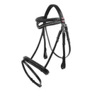 Whitaker Lynton Flash Bridle C/W Spare Browband Black - Jalex Pet Products 