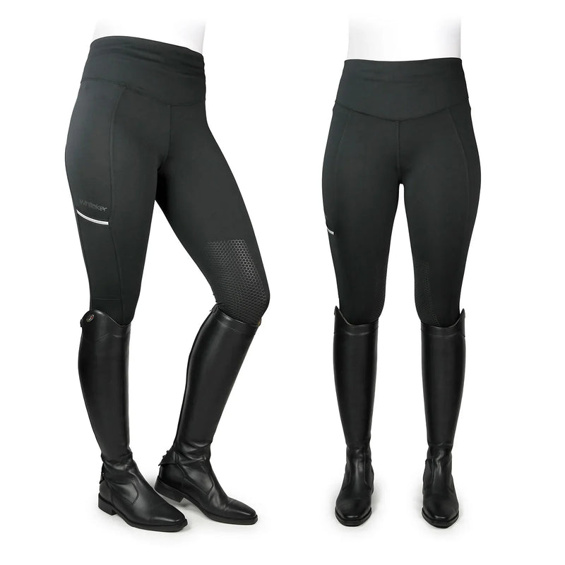 Whitaker Pellon Riding Tights Black - Jalex Pet Products 